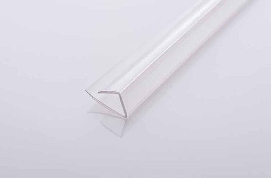 1/4 in (6 mm) 48 in. polycarbonate U cap profile